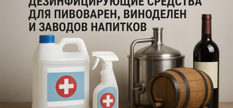 Чистота, вкус и риск: дезинфицирующие средства для пивоварен, виноделен и заводов напитков